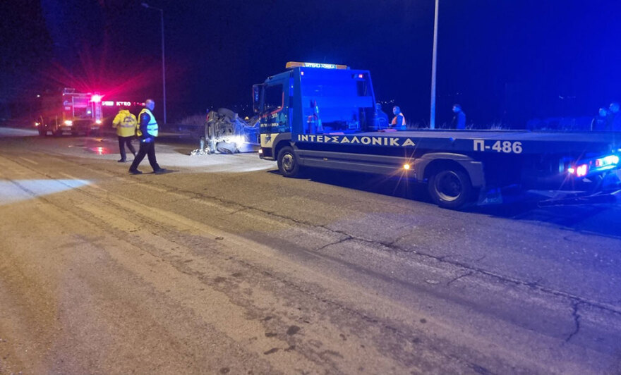 Τροχαίο δυστύχημα στην Καβάλα: Ένας νεκρός και ένας τραυματίας από σύγκρουση ΙΧ με μοτοσυκλέτα 