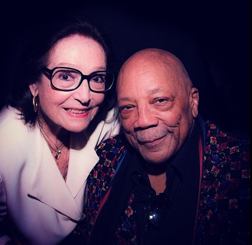 Όταν η Νάνα Μούσχουρη συνάντησε τον Κουίνσι Τζόουνς στη Νέα Υόρκη - Δείτε φωτογραφίες