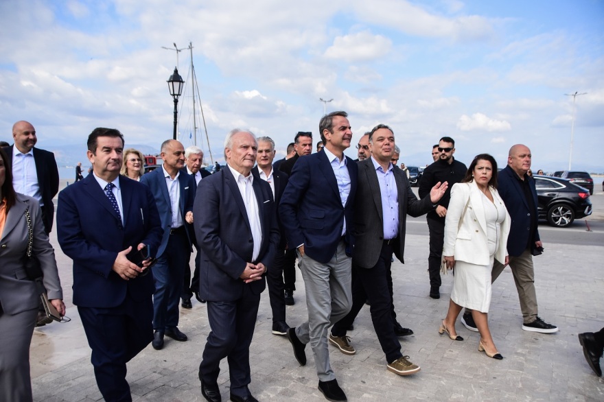 Στο Ναύπλιο ο Μητσοτάκης - Επισκέφθηκε τα έργα αποκατάστασης του ναού του Αγίου Νικολάου