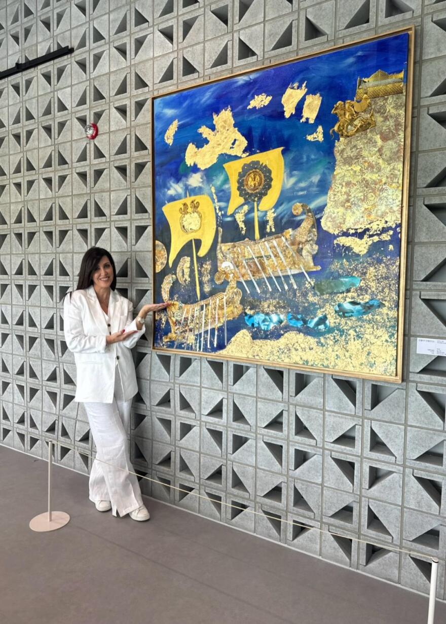 Αγγελική Αγγελίδη: Εκθέτει τα ζωγραφικά έργα της στη Νότια Κορέα 