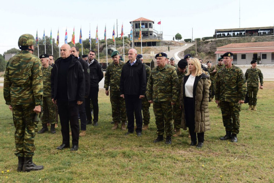 Στο πεδίο βολής Λιτοχώρου για την άσκηση εφέδρων «Επώνυμος Ήρωας'24» ο Δένδιας - Βίντεο και φωτογραφίες
