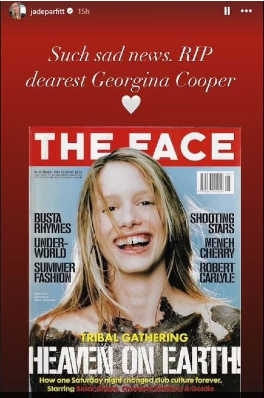 Τζορτζίνα Κούπερ: «Αρρώστησε ξαφνικά στις διακοπές της» - Τι λέει φίλος της για το θάνατο της