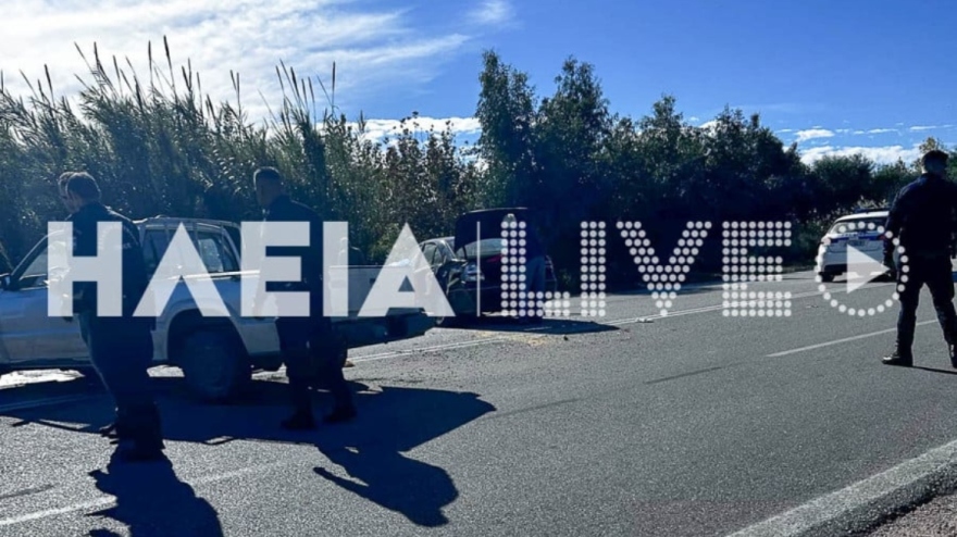 Τροχαίο ατύχημα στην Ηλεία: Τραυματίστηκε σοβαρά ένας 65χρονος - Φωτογραφίες
