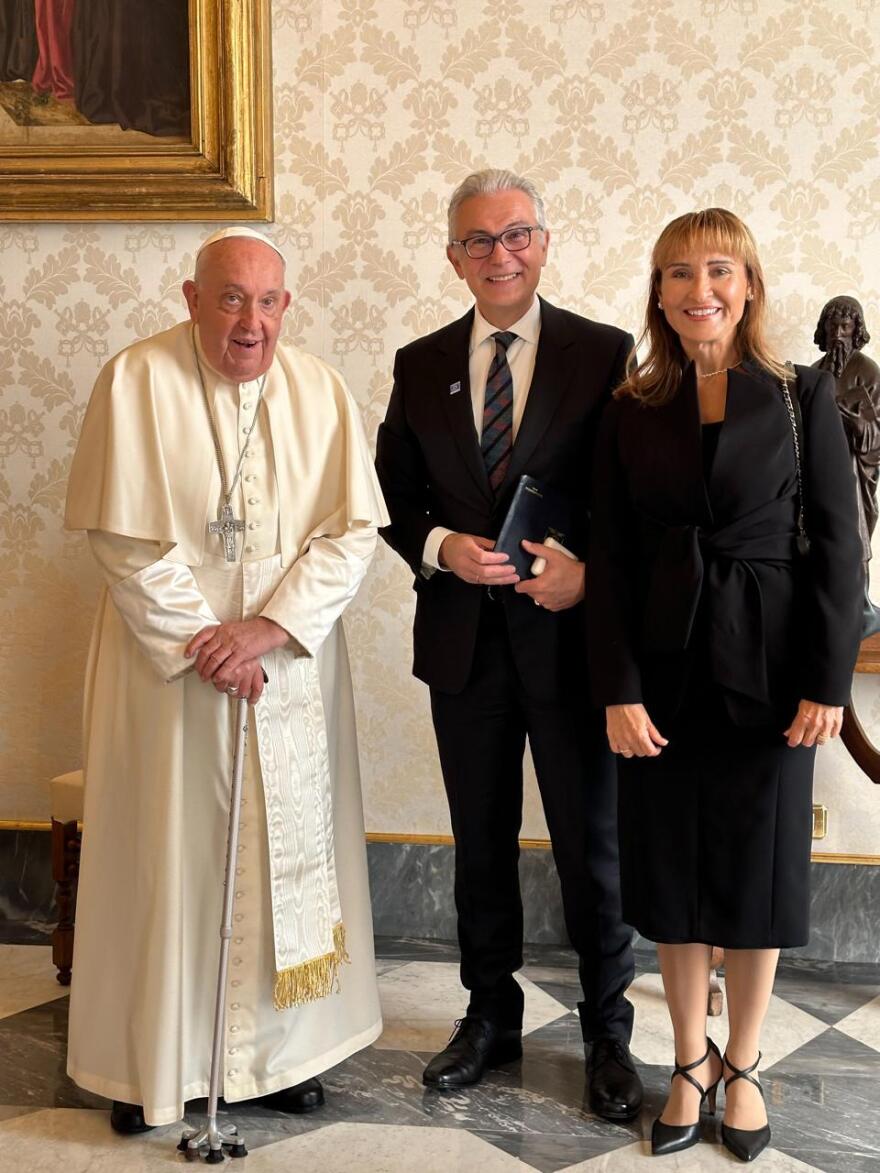 Στον Πάπα Φραγκίσκο ο Θεόδωρος Ρουσόπουλος	