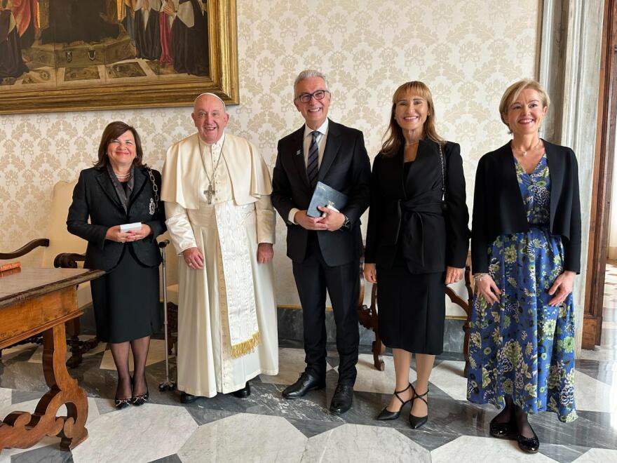 Στον Πάπα Φραγκίσκο ο Θεόδωρος Ρουσόπουλος	