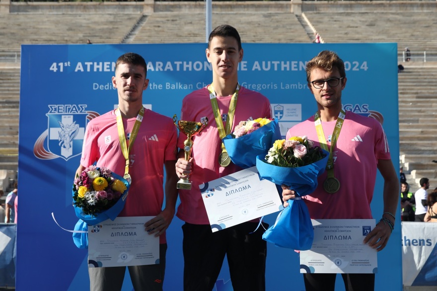 Μαραθώνιος Αθήνας: Πρωτιά με ρεκόρ στα 10χλμ. για την Μαρινάκου - Πρώτη νίκη για τον Πετρουλάκη