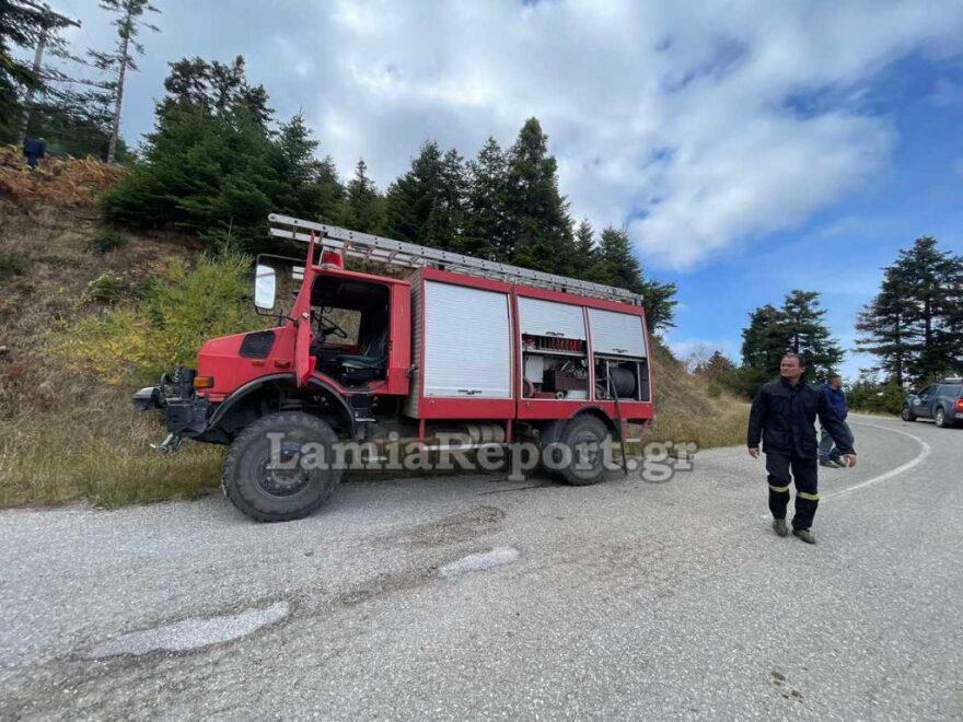 Λαμία: Έκοβαν παράνομα ξύλα και έριξαν έλατο πάνω σε καλώδια υψηλής τάσης, προκαλώντας φωτιά