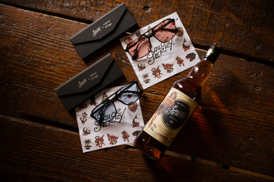 To Sailor Jerry Spiced Rum υπογράφει την νέα capsule collection της σειράς γυαλιών Original Vintage