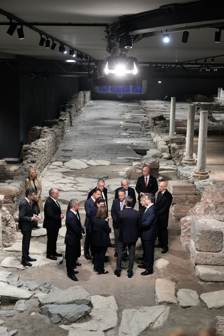 Μετρό Θεσσαλονίκης: Σταθμός «Βενιζέλου», ένα μουσείο-κόσμημα - Δείτε φωτογραφίες από τα αποκαλυπτήρια