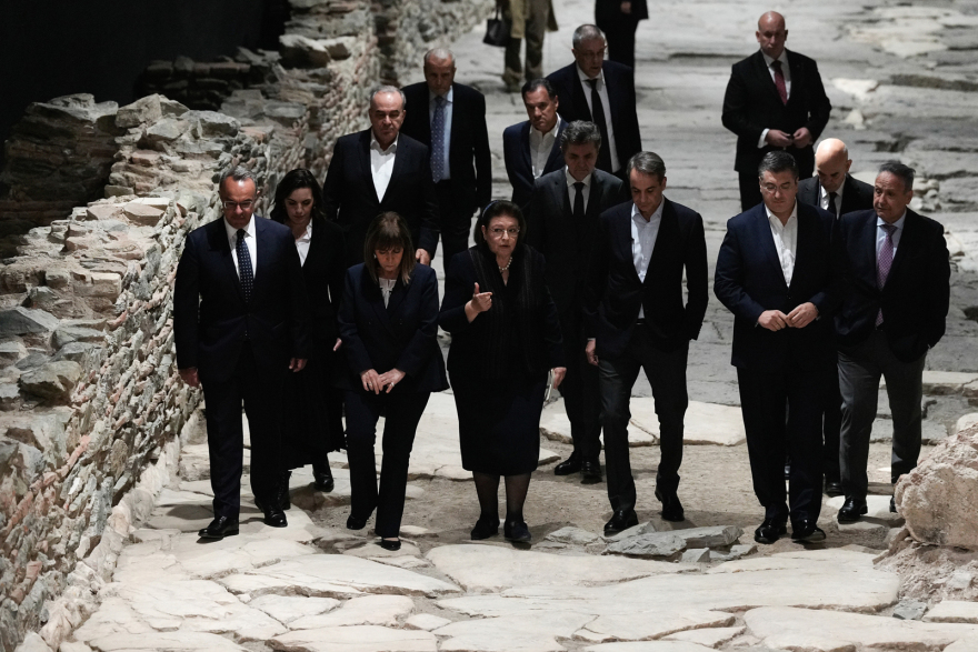 Μετρό Θεσσαλονίκης: Σταθμός «Βενιζέλου», ένα μουσείο-κόσμημα - Δείτε φωτογραφίες από τα αποκαλυπτήρια