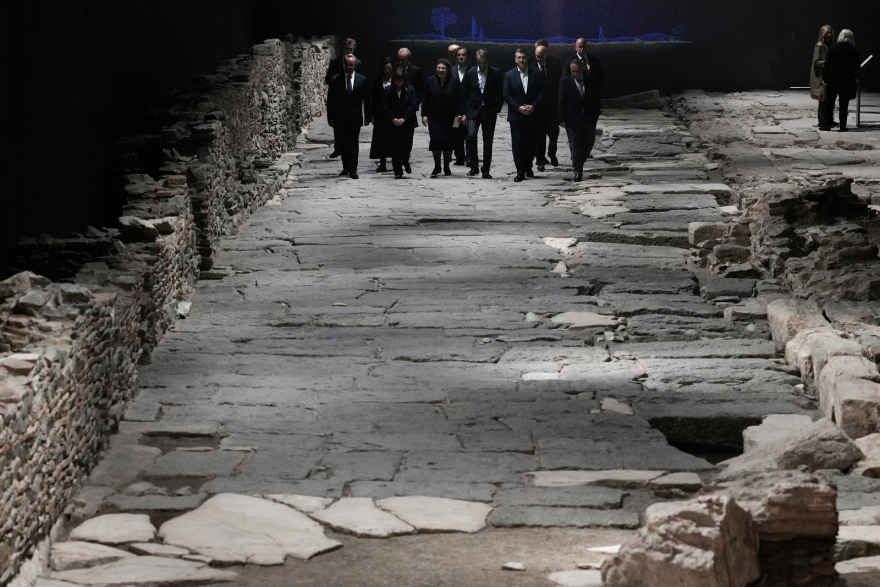 Μετρό Θεσσαλονίκης: Σταθμός «Βενιζέλου», ένα μουσείο-κόσμημα - Δείτε φωτογραφίες από τα αποκαλυπτήρια