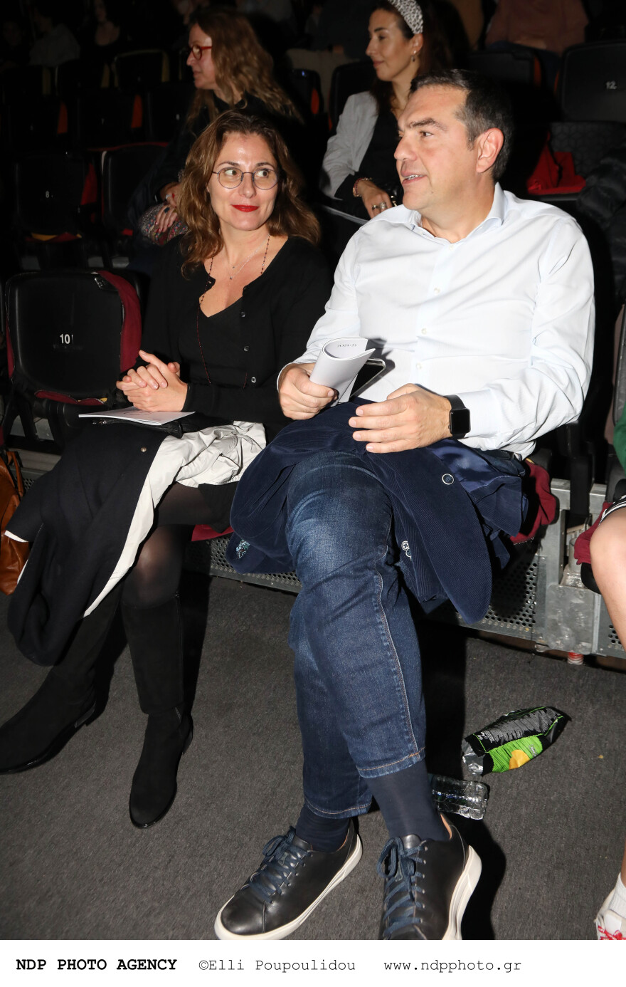 Αλέξης Τσίπρας–Μπέττυ Μπαζιάνα: Βραδινή έξοδος για το ζευγάρι