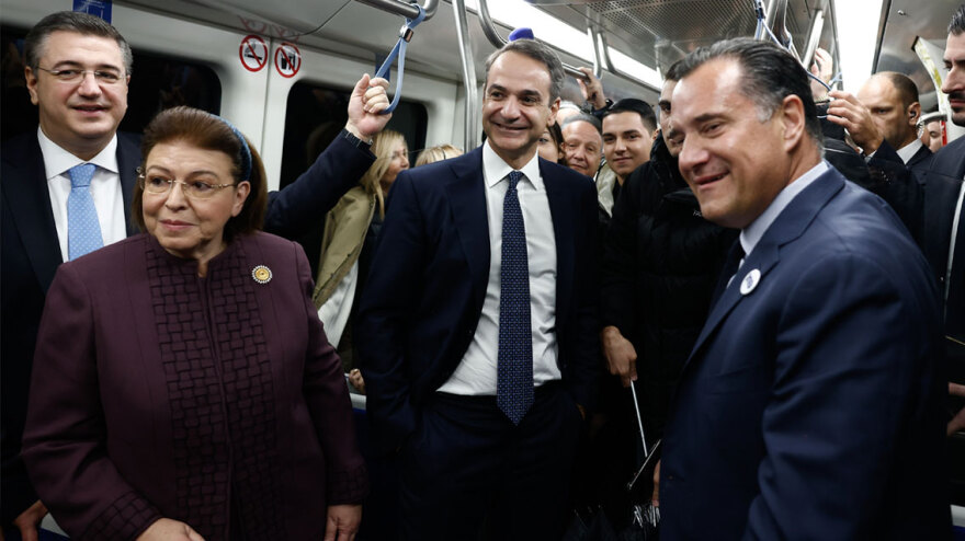 Βίντεο: Η πρώτη βόλτα του μετρό Θεσσαλονίκης με επιβάτη τον πρωθυπουργό - Να το χαρείτε, είπε στον κόσμο 