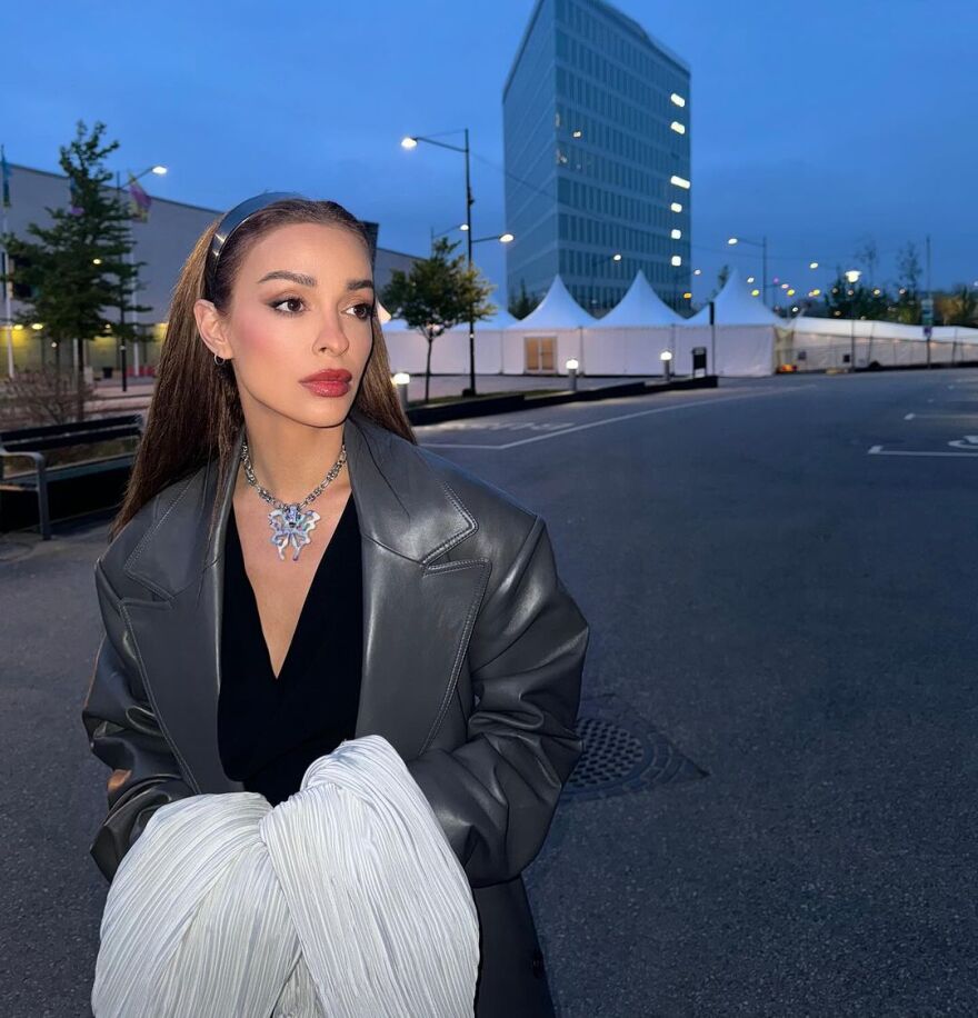 Ελένη Φουρέιρα: Οι φωτογραφίες από το ταξίδι της στο Μάλμε για τη Eurovision