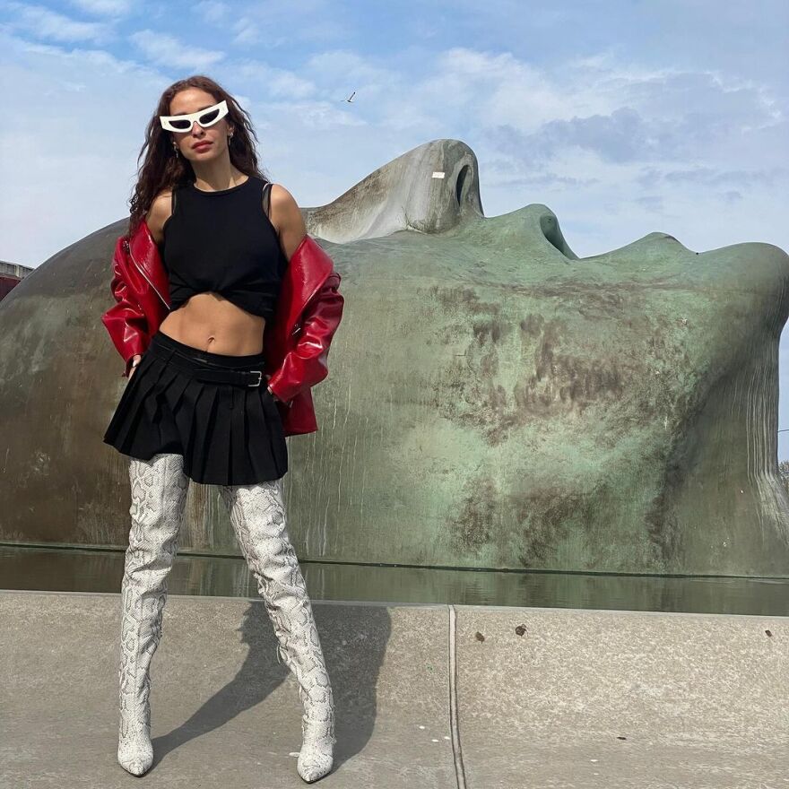 Ελένη Φουρέιρα: Οι φωτογραφίες από το ταξίδι της στο Μάλμε για τη Eurovision