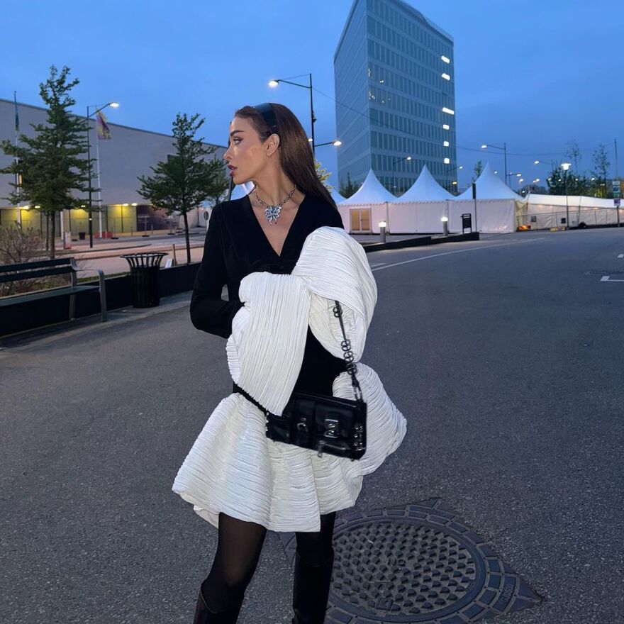 Ελένη Φουρέιρα: Οι φωτογραφίες από το ταξίδι της στο Μάλμε για τη Eurovision