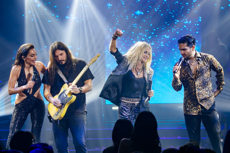 Άννα Βίσση, Δέσποινα Βανδή και Χρήστος Μάστορας σε μία σπάνια μουσική συνύπαρξη - Δείτε φωτογραφίες 