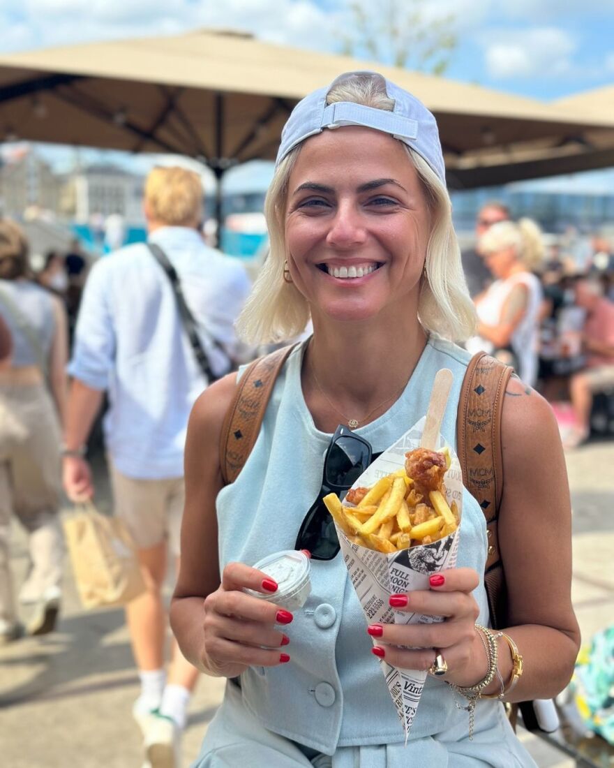 Χριστίνα Κοντοβά: Το φωτογραφικό άλμπουμ από το ταξίδι της στην Κοπεγχάγη