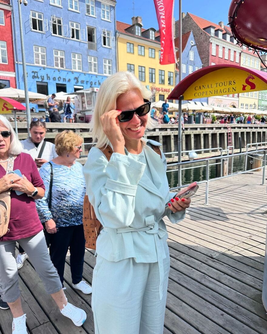 Χριστίνα Κοντοβά: Το φωτογραφικό άλμπουμ από το ταξίδι της στην Κοπεγχάγη