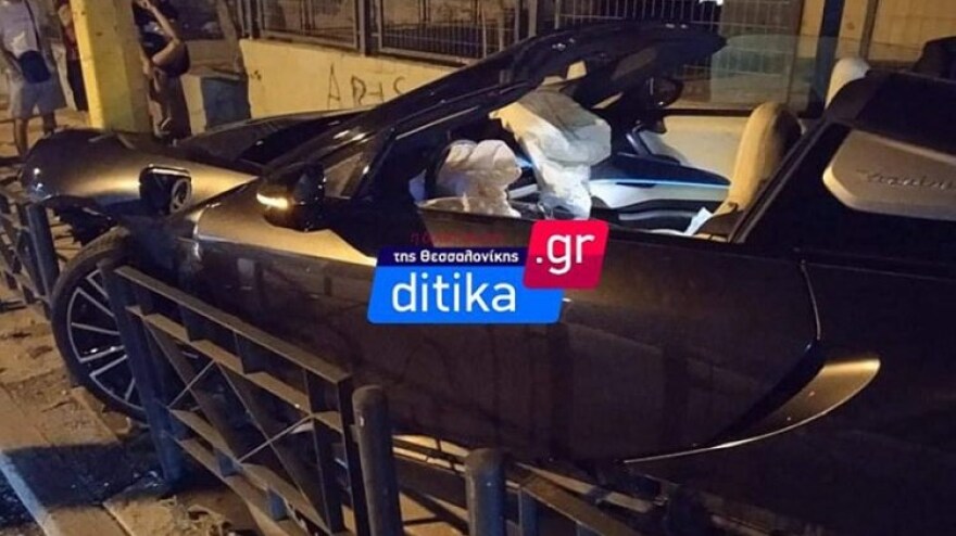 Snik: Είχε τροχαίο στη Θεσσαλονίκη - Δείτε βίντεο & φωτογραφίες