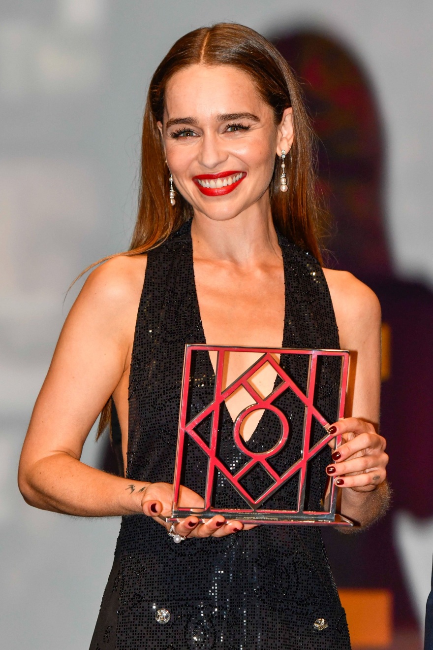 Εμίλια Κλαρκ: Κέρδισε το βραβείο «Nouvelle Hollywood» στο Φεστιβάλ Κινηματογράφου της Ντωβίλ 