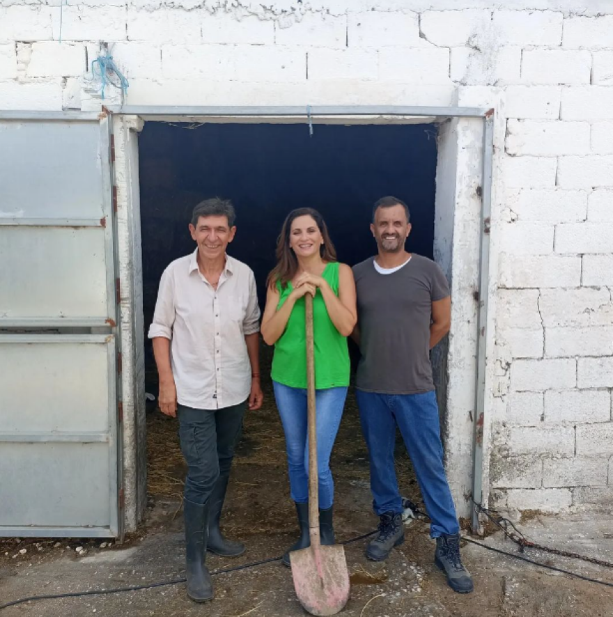 Μαύρο Ρόδο: Η Θεοφανία Παπαθωμά δημοσίευσε φωτογραφίες από τα γυρίσματα