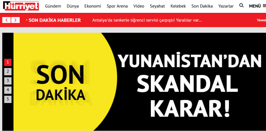 Τουρκικά ΜΜΕ: «Απόφαση σκάνδαλο» στην Ελλάδα για τους πραξικοπηματίες γκιουλενιστές