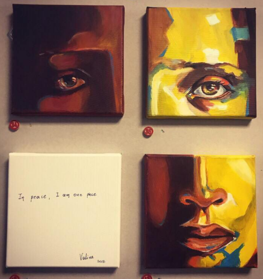 «In peace, I am one piece»: Ελληνίδα Διδάκτωρ Αρχιτεκτονικής στη Ρώμη ζωγραφίζει για καλό σκοπό