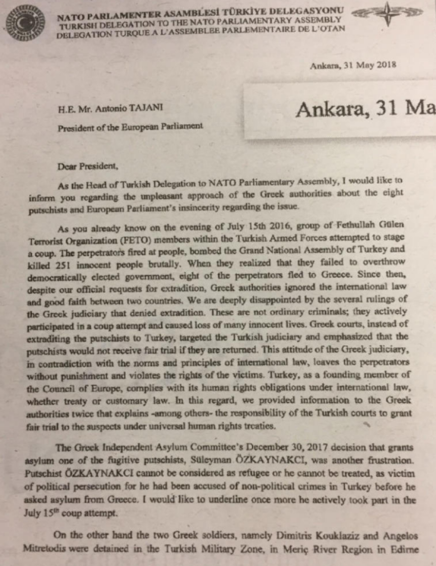 Τσαβούσογλου: Τσίπρας και Κοτζιάς μας είχαν πει πως θα μας δώσουν τους «8»
