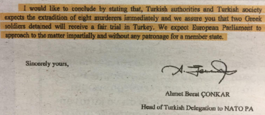 Τσαβούσογλου: Τσίπρας και Κοτζιάς μας είχαν πει πως θα μας δώσουν τους «8»