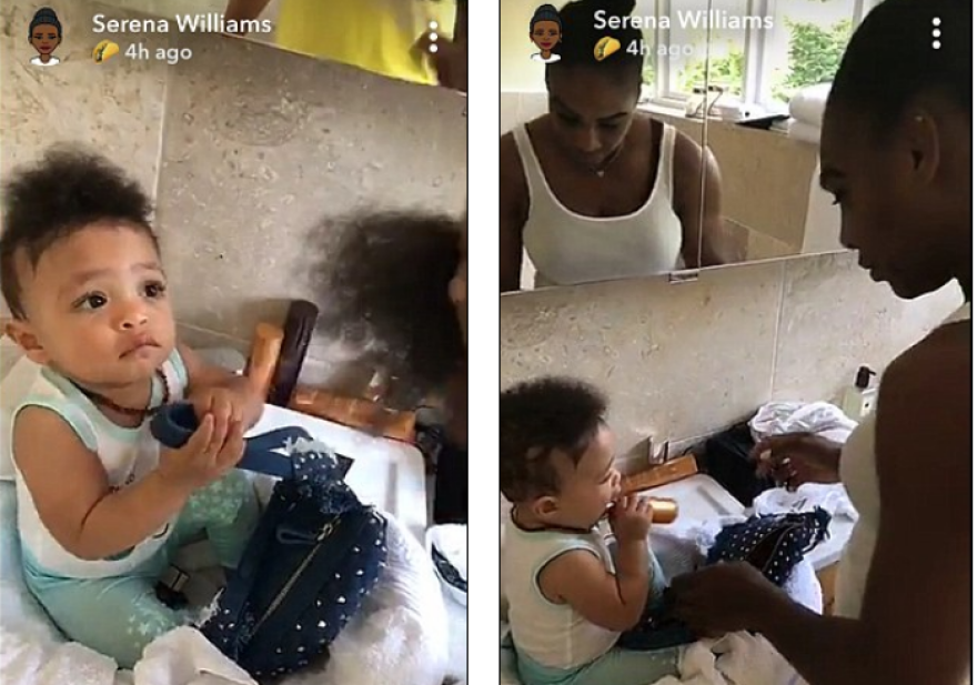 Serena Williams: Ξέσπασε σε κλάματα όταν έχασε τα πρώτα βήματα της κόρης της 