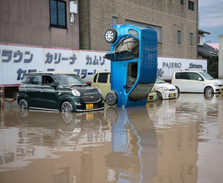 Έφτασαν στους 156 ο νεκροί από τις πλημμύρες στην Ιαπωνία