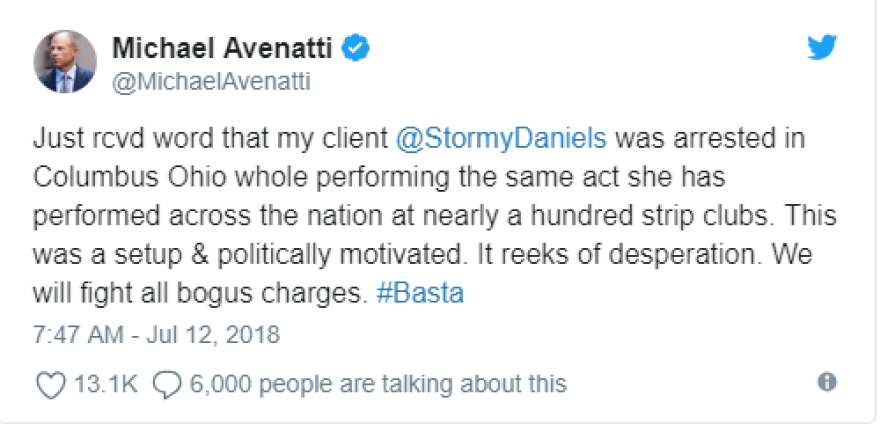 Συνελήφθη στο Οχάιο η πρώην πορνοστάρ, Στόρμι Ντάνιελς