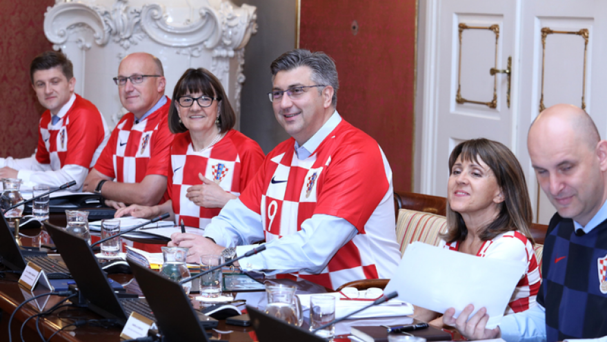 Μουντιάλ 2018: Με την εμφάνιση της Εθνικής Κροατίας συνεδρίασε το υπουργικό συμβούλιο της χώρας 