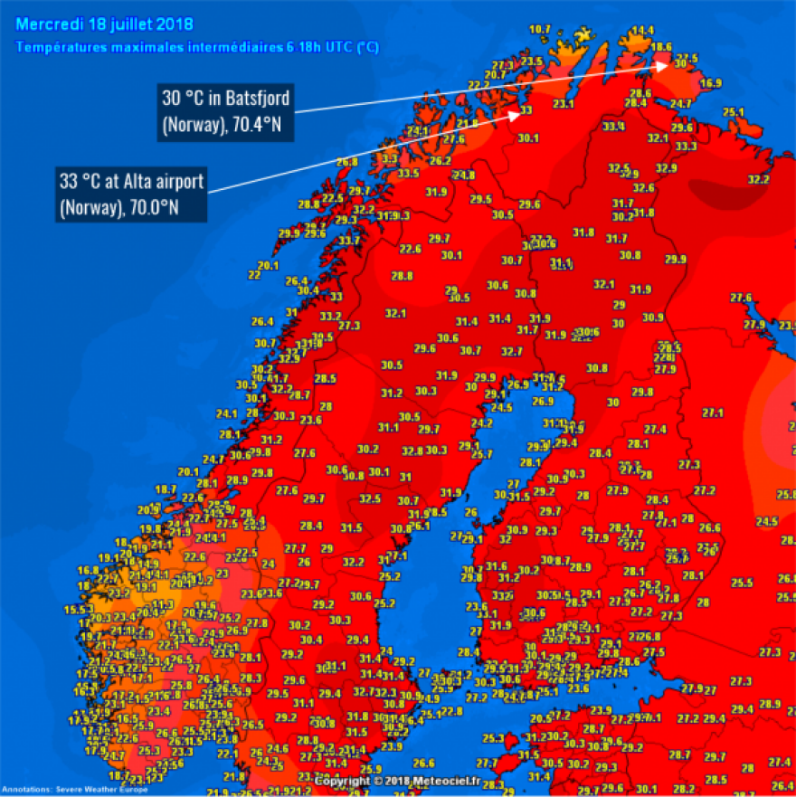 Κύμα καύσωνα και ξηρασία «σαρώνουν» τη Βόρεια Ευρώπη