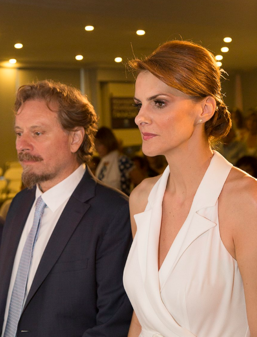 Παντρεύτηκαν η Κατερίνα Μάρκου και ο Θανάσης Οικονόμου