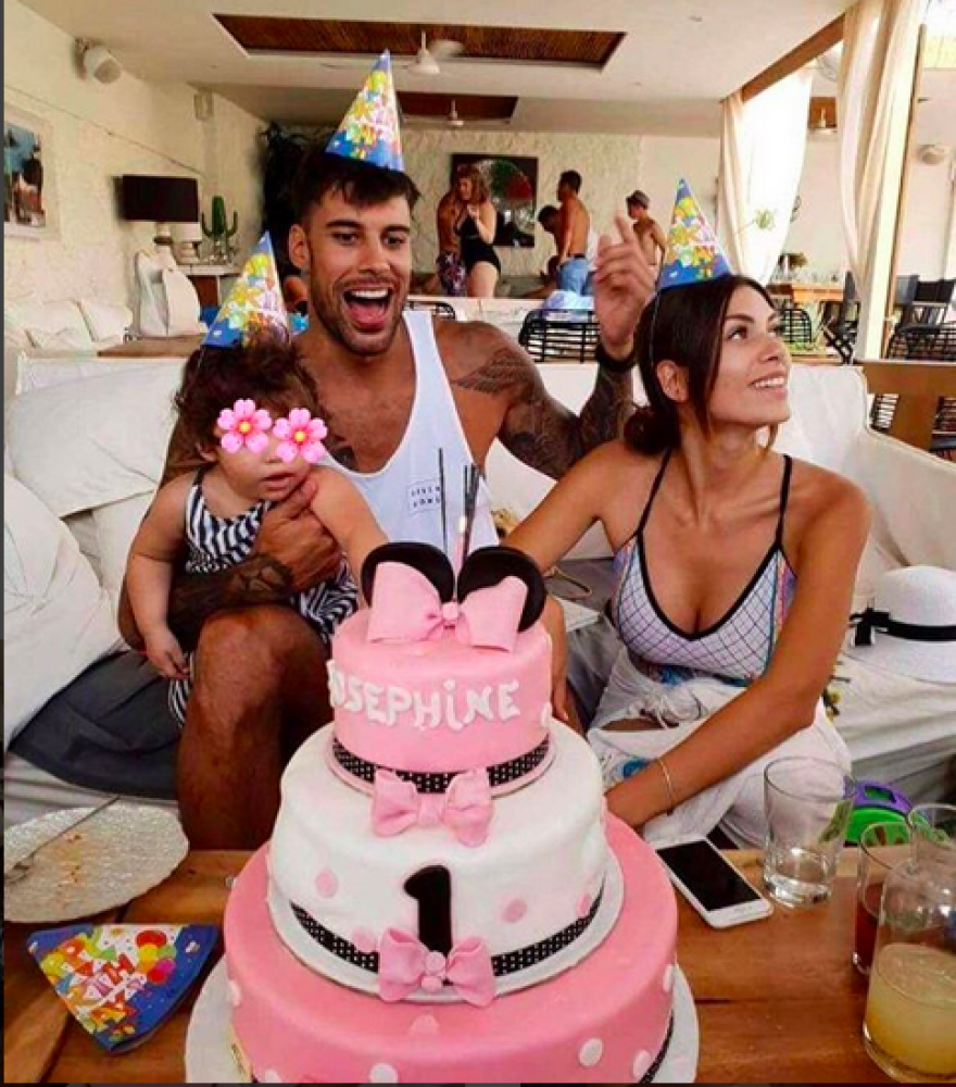 Γιώργος Πρίντεζης & Στέλλα Κωστοπούλου: Τα πρώτα γενέθλια της κόρης τους