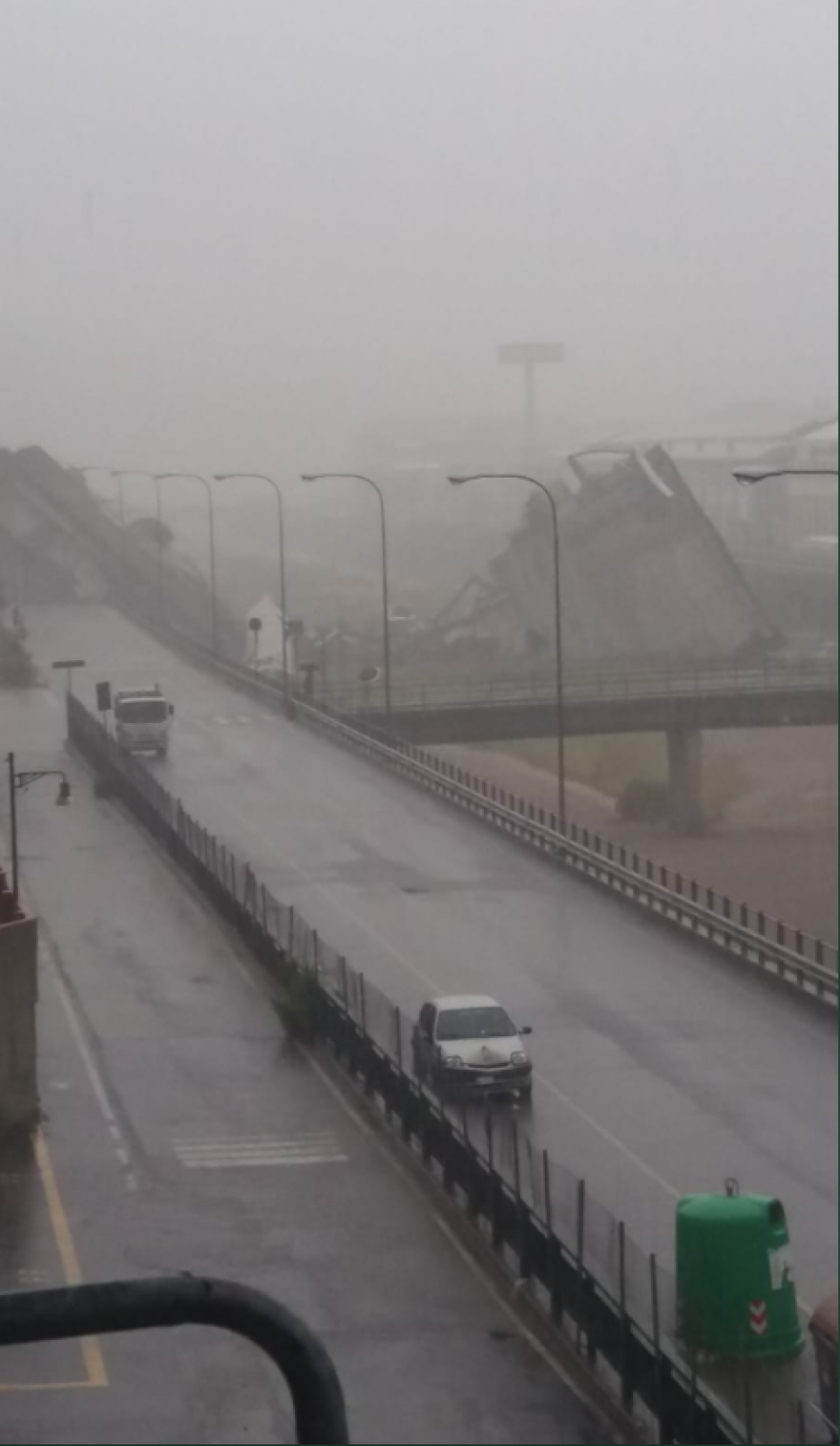 Ιταλία: Στους 35 οι νεκροί από την κατάρρευση της γέφυρας στη Γένοβα