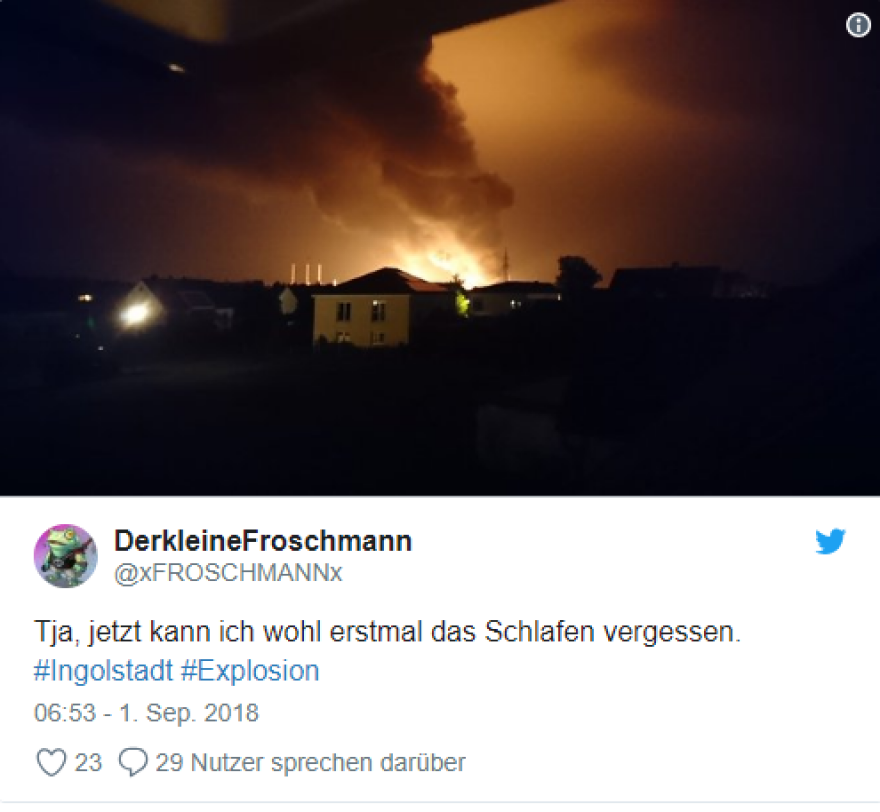 Βίντεο - φωτογραφίες: Μεγάλη έκρηξη και πυρκαγιά σε διυλιστήριο στη Γερμανία  