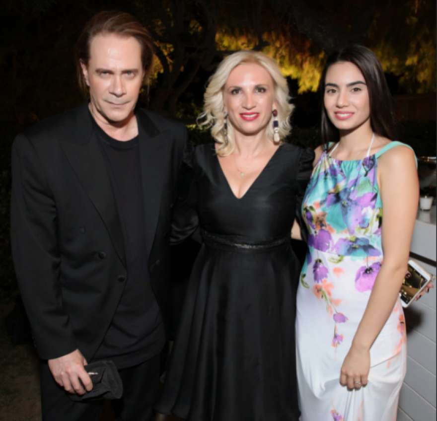 Στέφανος Κορκολής και Σοφία Μανουσάκη στο Annual Dinner του MDA Ελλάς στη Λίμνη Βουλιαγμένης