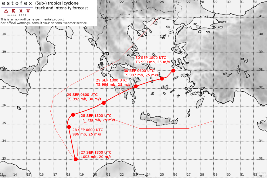 Κακοκαιρία χωρίς τέλος: Πού θα χτυπήσει μέχρι την Κυριακή ο μεσογειακός κυκλώνας - Δείτε χάρτες