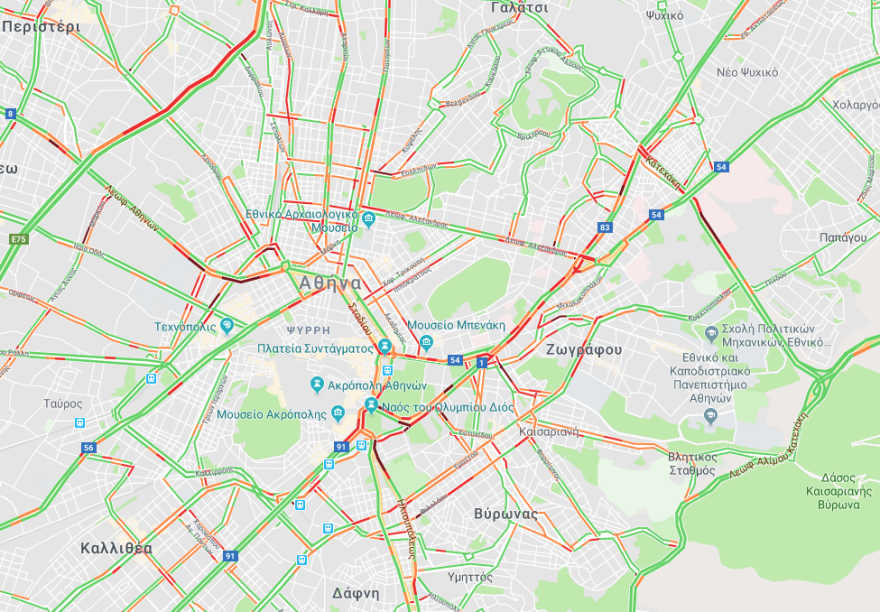 Μετρό: Κυκλοφοριακά προβλήματα προκάλεσε το πρωί η στάση εργασίας