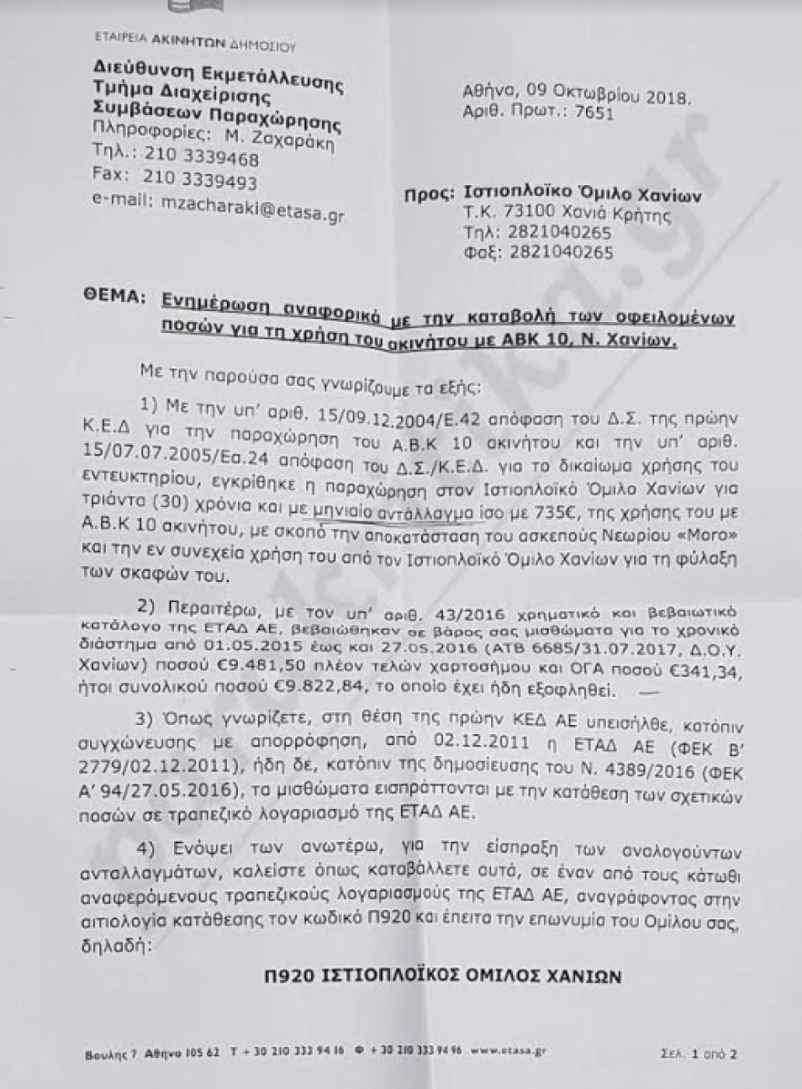 Το Υπερταμείο άρχισε την «αξιοποίηση» ιστορικών μνημείων, παρά τις διαψεύσεις της κυβέρνησης