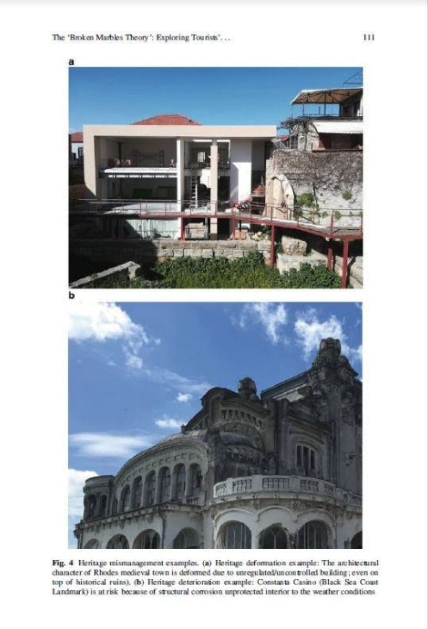 Το οικοδόμημα - «έκτρωμα» στην Μεσαιωνική Πόλη της Ρόδου, σύμβολο διαφθοράς σε βιβλίο για τον Τουρισμό