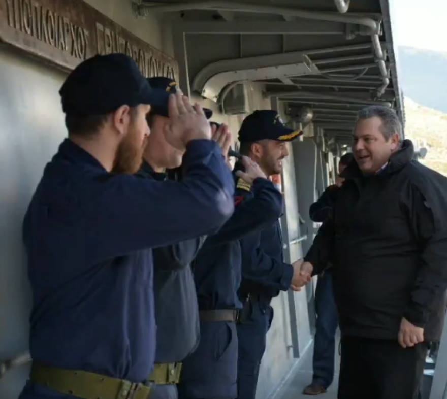 Καμμένος από Καστελόριζο: Οι πιλότοι μας αναχαίτισαν τους Τούρκους ψευτοτσαμπουκάδες