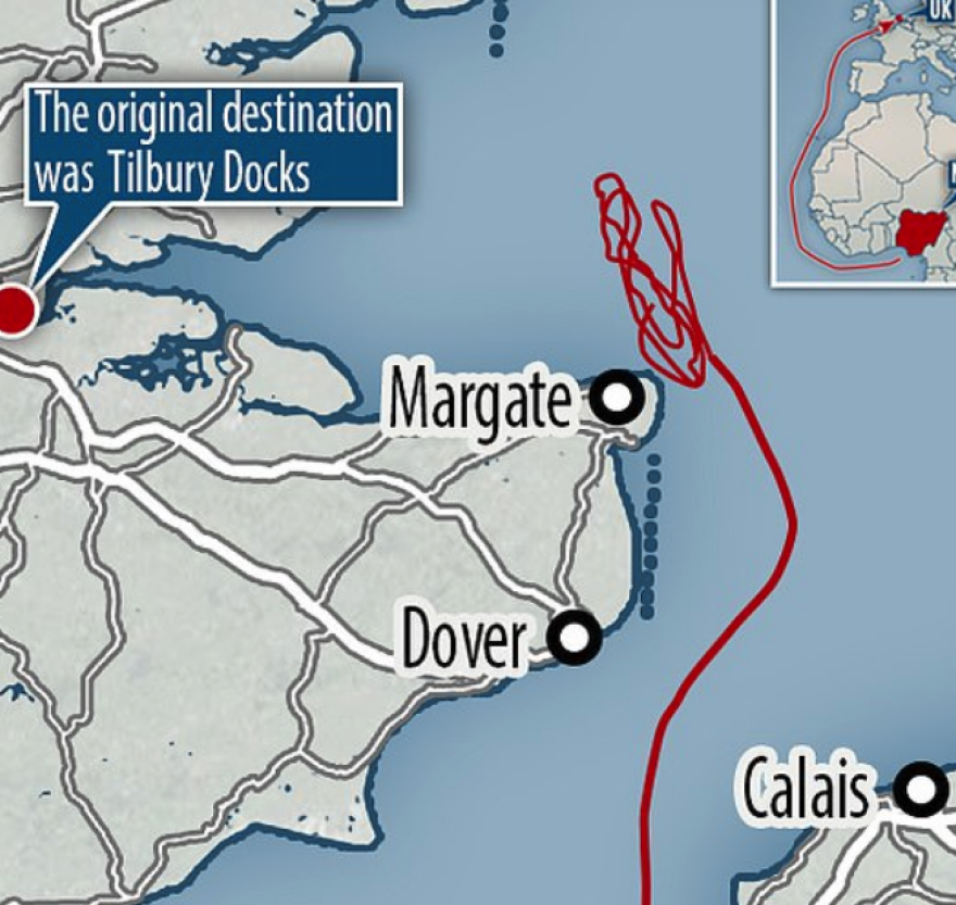 Νιγηριανοί λαθρεπιβάτες απείλησαν πλήρωμα πλοίου στις εκβολές του Τάμεση 