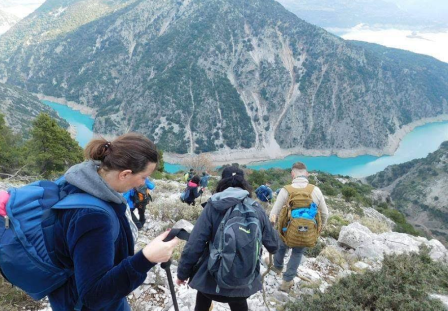 Φωτογραφίες: Αποχαιρέτησαν το 2018 από τα ψηλά βουνά της Κοιλάδας του Αχελώου