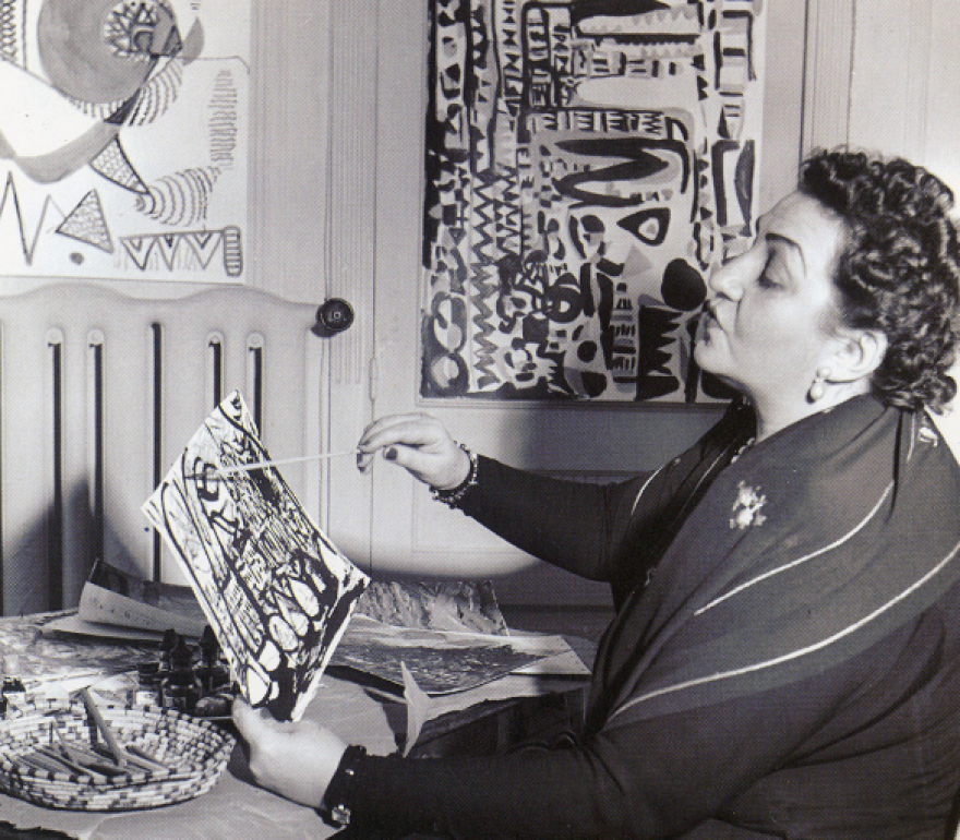 Φαχρελνισά Ζεΐντ: Αφιερωμένο στην σπουδαία ζωγράφο το σημερινό Doodle της Google