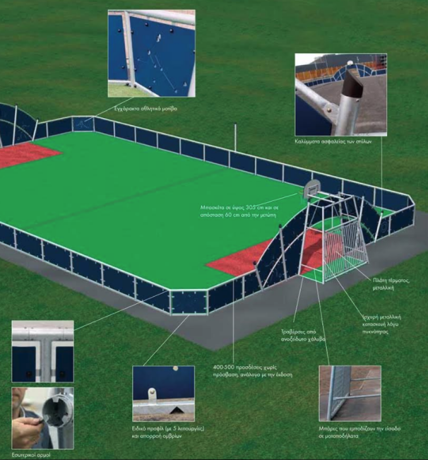 Αθλητική πνοή στις γειτονιές της Λάρισας