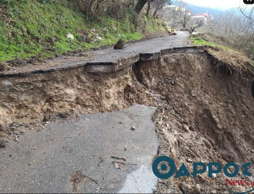 Κατολισθήσεις, πλημμύρες και αποκλεισμένα χωριά άφησε πίσω του ο «Φοίβος»